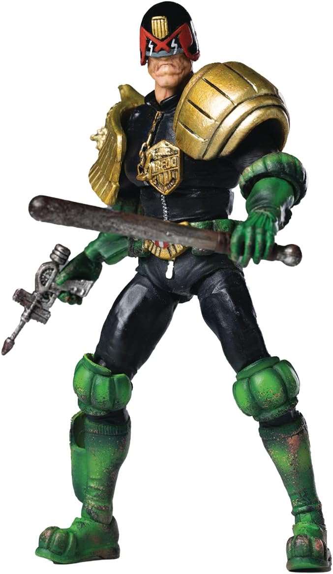 Judge Dredd 4 Inch Action Figure Exquisite Exclusive - Curse Earth Dredd - Image 2
