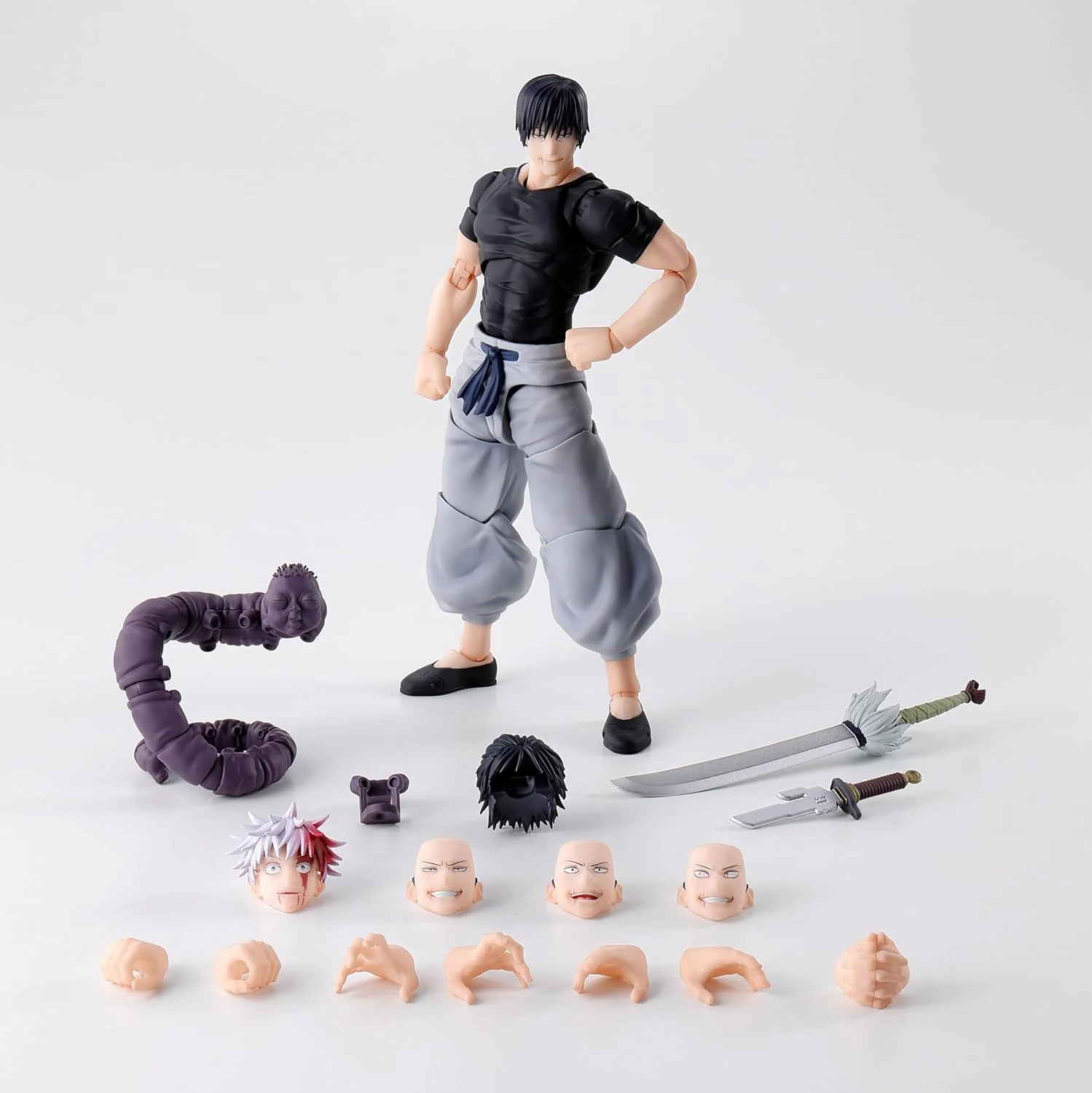 Jujutsu Kaisen 6 Inch Action Figure S.H. Figuarts - Toji Fushiguro - Image 2