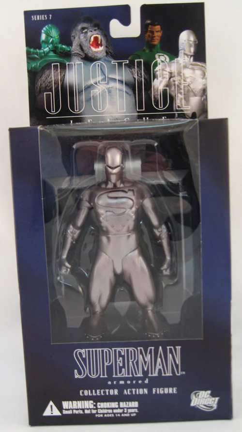 Justice League Alex Ross Action Figures Justice Series 7: Superman (Shelf Wear Packaging)