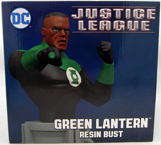 Justice League Animated Series 6 Inch Bust Statue - Jon Stewart Green Lantern Bust - Image 2