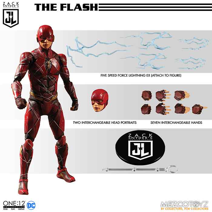 Justice League Zack Snyder 6 Inch Action Figure Deluxe Box Set - Batman, Superman, and The Flash - Image 3