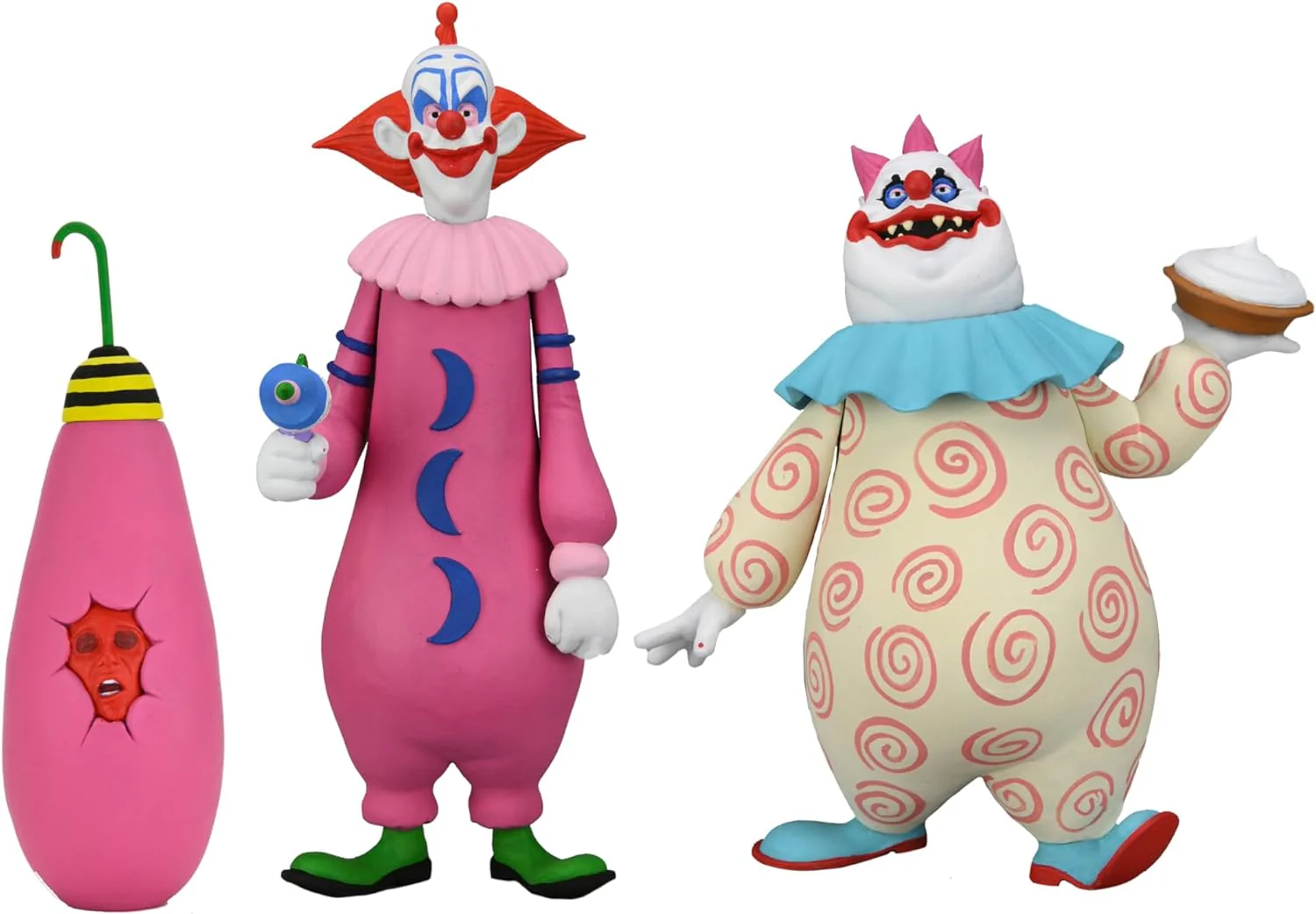 Killer Klowns from Outer Space 6 Inch Action Figure Toony Terrors 2-Pack - Slim & Chubby - Image 2
