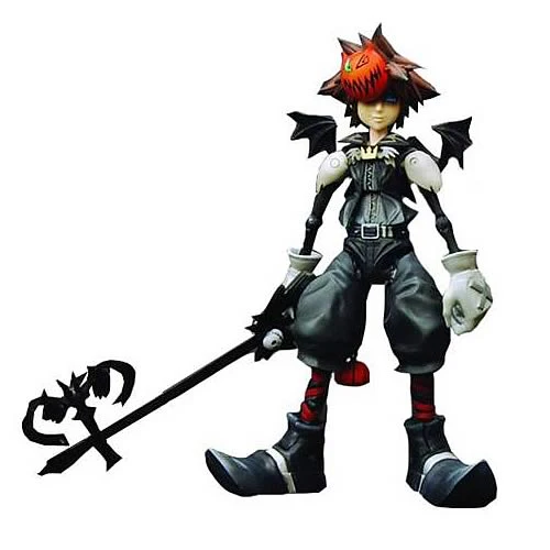 Kingdom Hearts 2 Play Arts Action Figures Series 1: Halloween Town Sora - Image 2