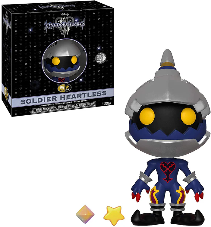 Kingdom Hearts  3.75 Inch Action Figure 5-Star  - Soldier Heartless