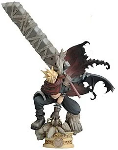 Kingdom Hearts Formation Arts Action Figures Series 2: Cloud Strife - Image 2