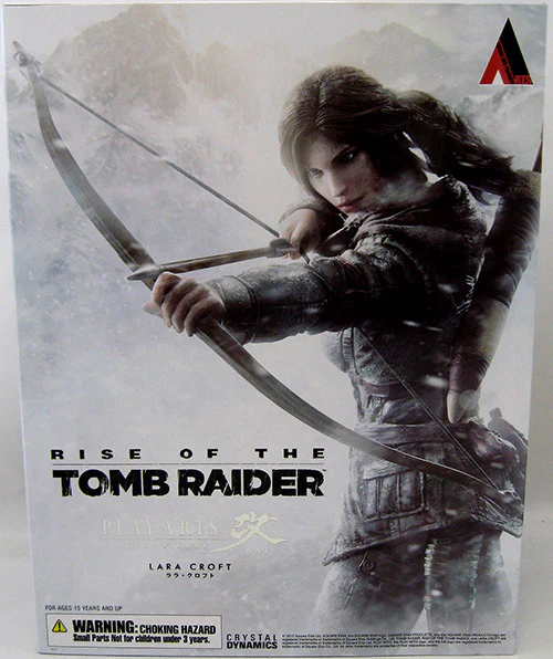 Lara Croft Rise Of The Tomb Raider 8 Inch Action Figure Play Arts Kai Series - Lara Croft - Image 2