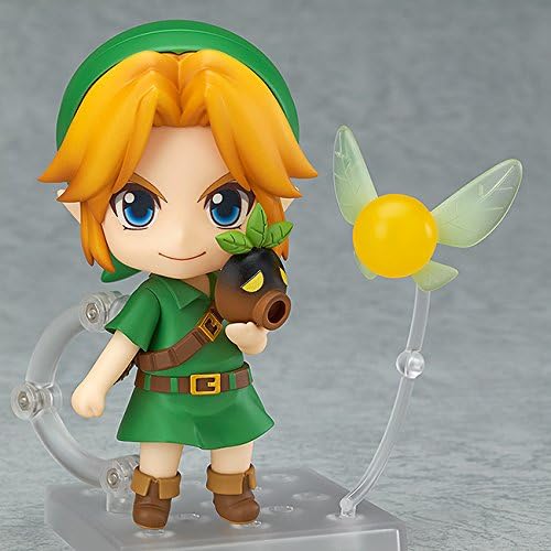 Legend of Zelda 4 Inch Action Figure Nendoroid - Link Majora Mask 3D Version - Image 2