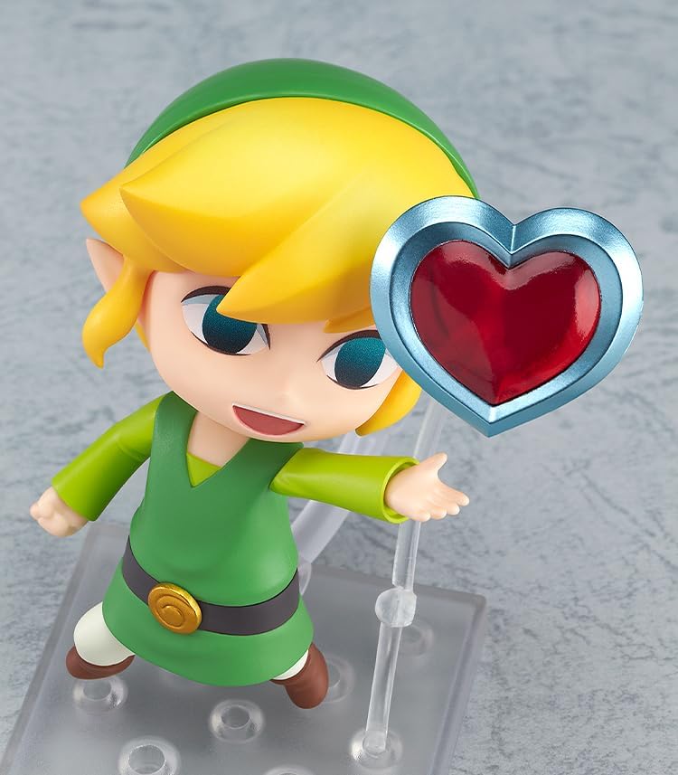 Legend of Zelda 4 Inch Action Figure Nendoroid - Link The Wind Waker version - Image 3
