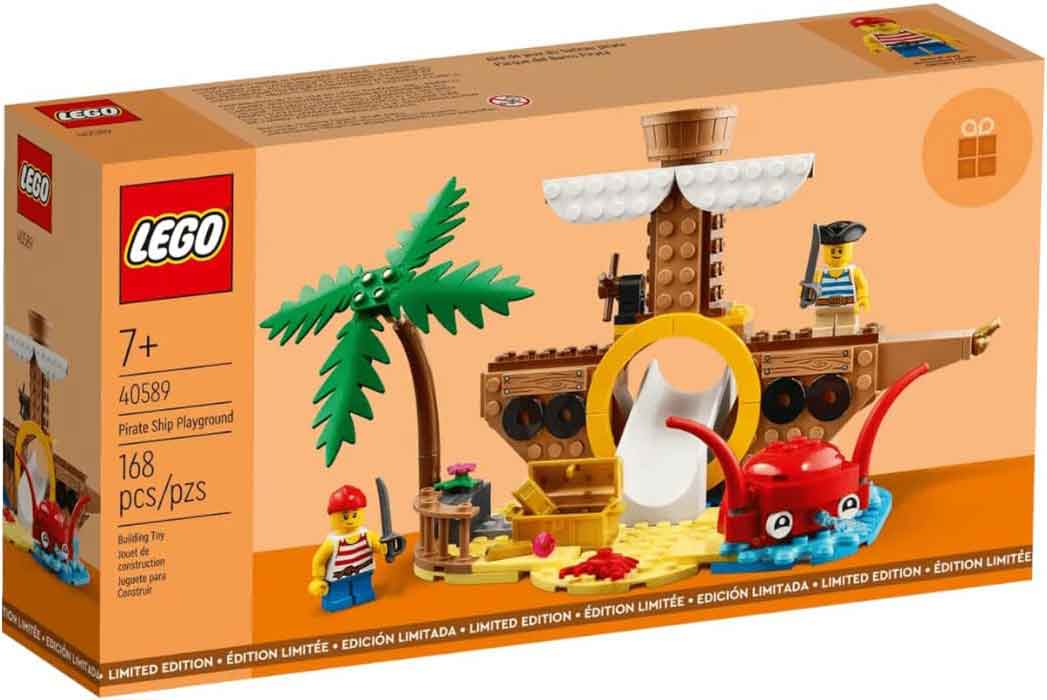 Lego Lego 168 Pieces - Pirate Ship Playground #40589