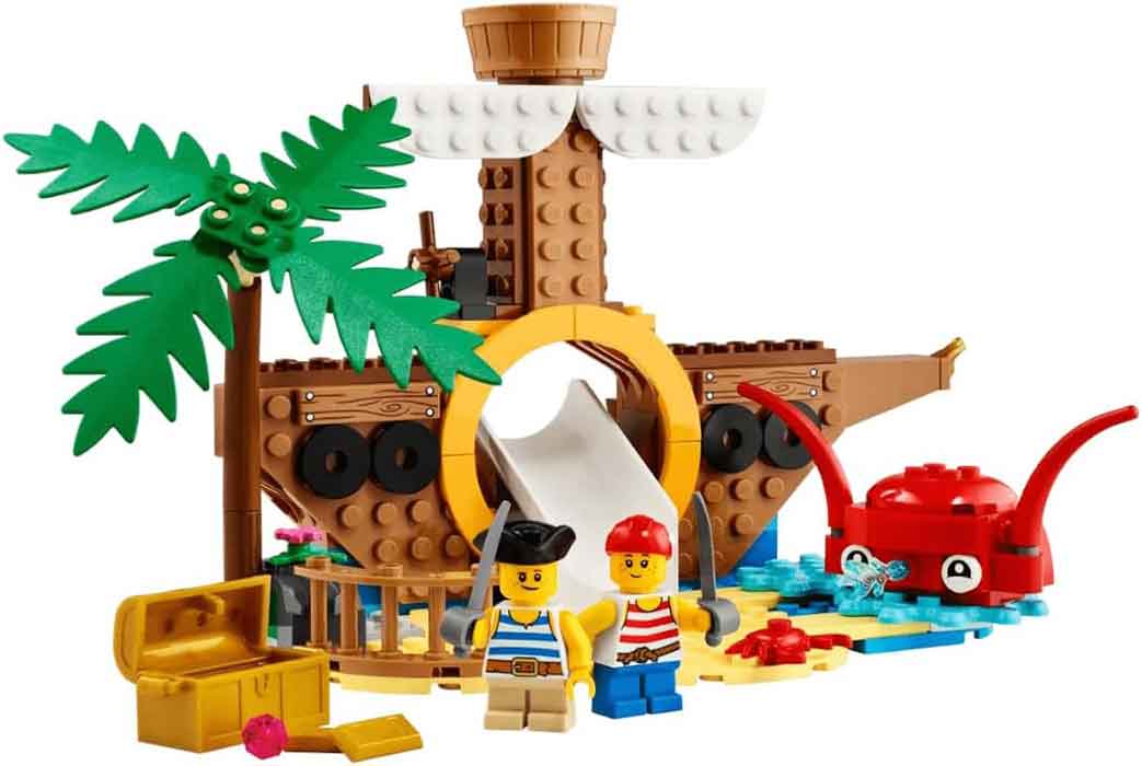 Lego Lego 168 Pieces - Pirate Ship Playground #40589 - Image 2