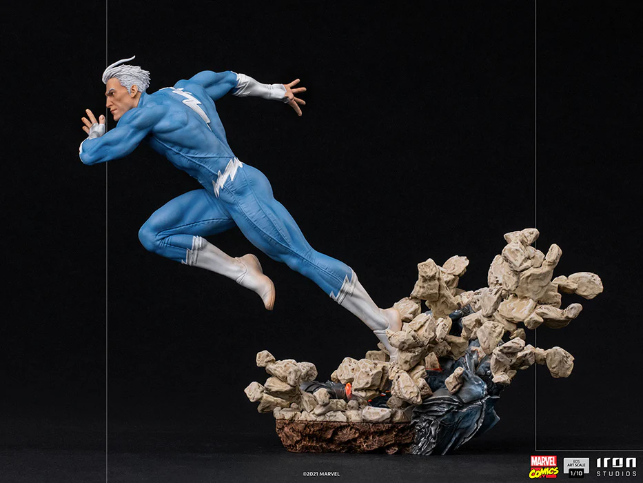 Marvel 1:10 Art Scale Series 10 Inch Statue Figure - Quicksilver Iron Studios 908075 - Image 2