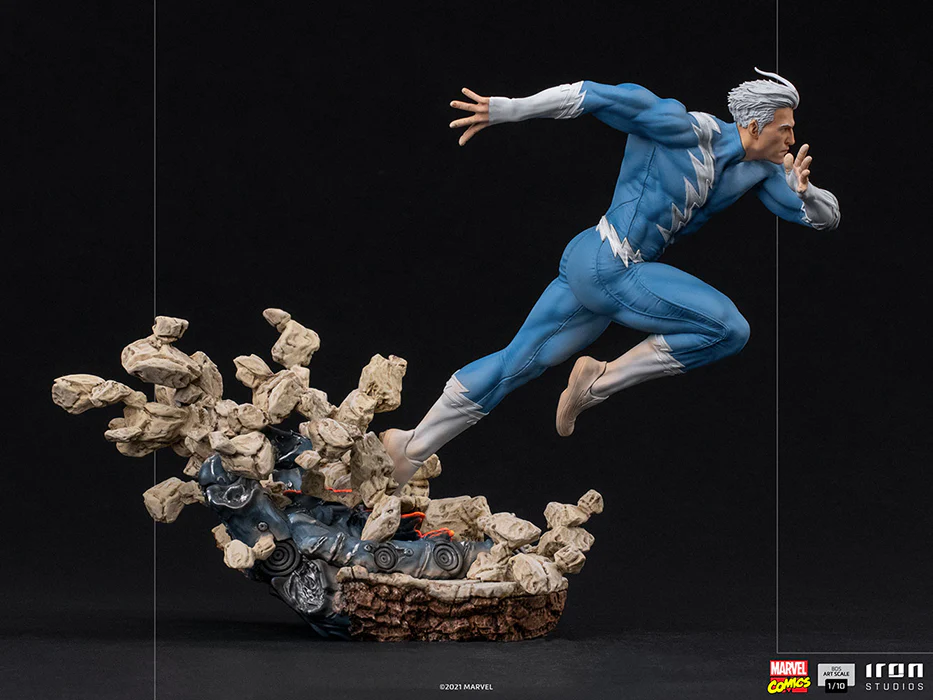 Marvel 1:10 Art Scale Series 10 Inch Statue Figure - Quicksilver Iron Studios 908075 - Image 3