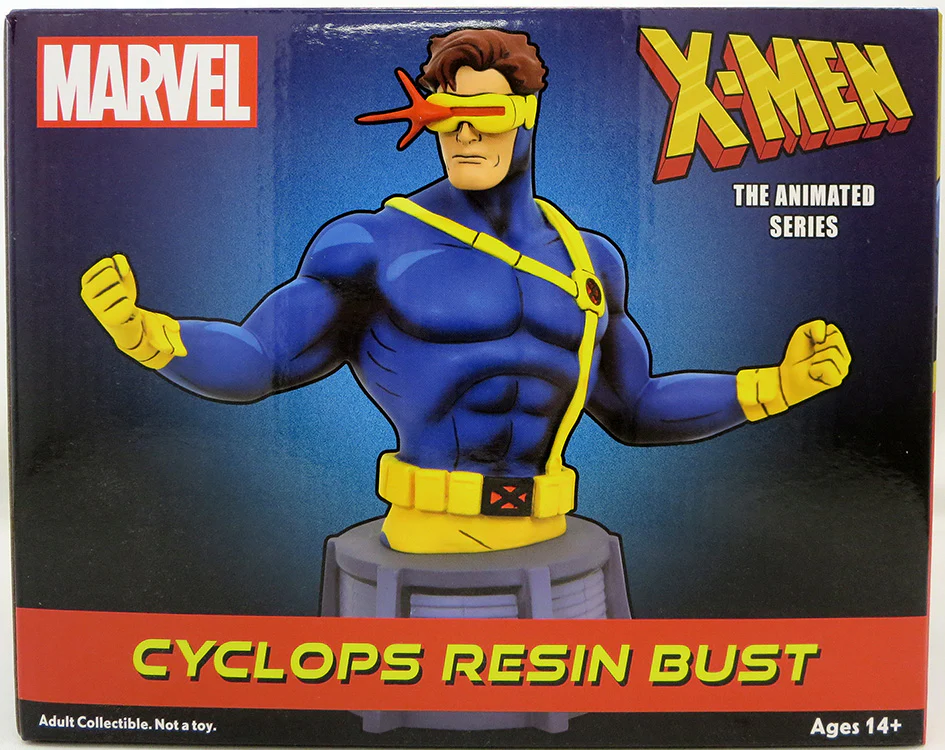 Marvel Animated 6 Inch Bust Statue - Cyclops Bust - Image 2