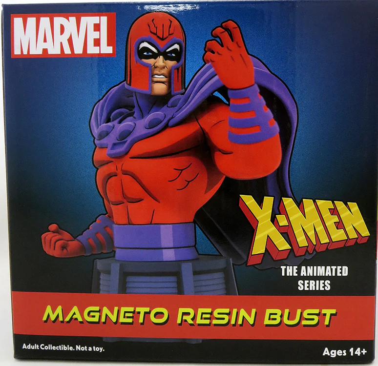 Marvel Animated 6 Inch Bust Statue X-Men - Magneto Bust - Image 2