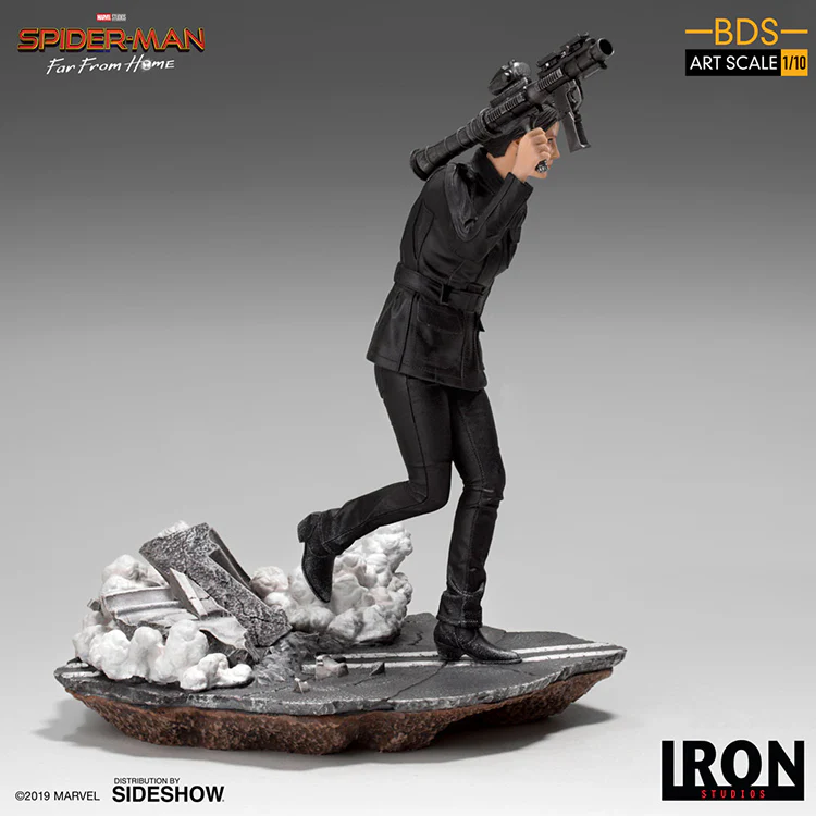 Marvel Art Scale 1:10 8 Inch Statue Figure Battle Diorama - Maria Hill Iron Studios 905358 - Image 2