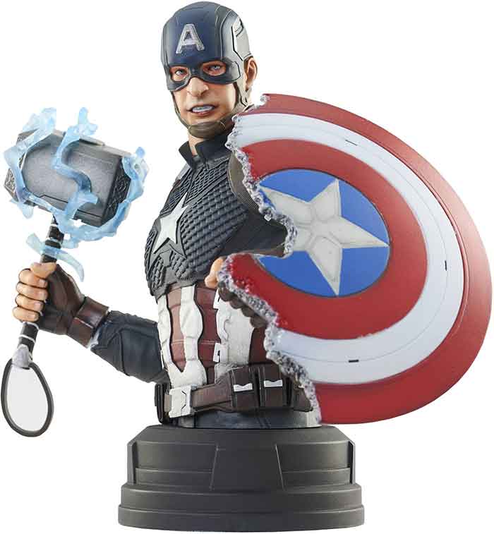 Marvel Avengers Endgame Bust Statue 1/6 Scale - Captain America - Image 2