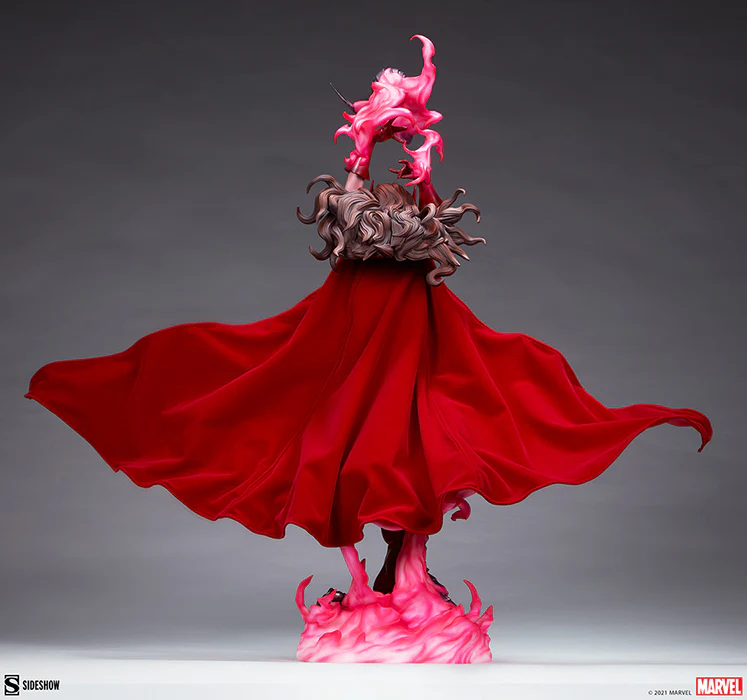 Marvel Collectible 29 Inch Statue Figure Premium Format - Scarlet Witch Sideshow 300485 - Image 3