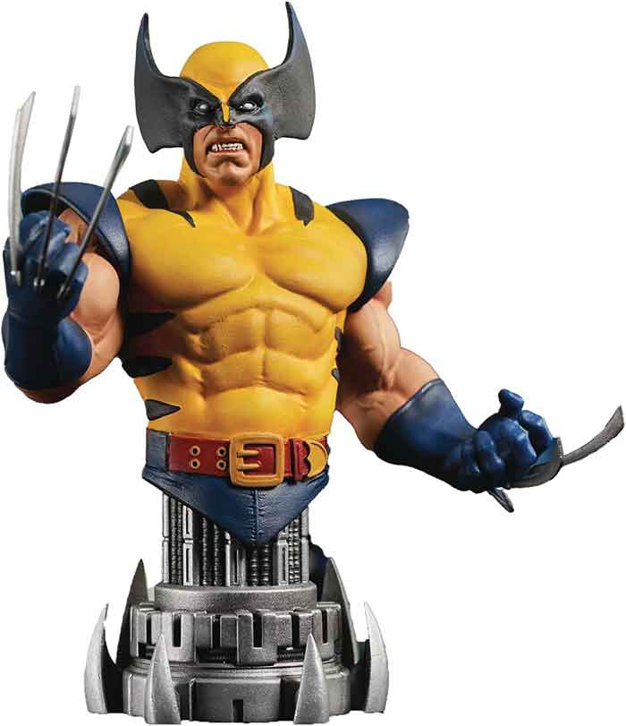 Marvel Collectible X-Men Bust Statue 1/7 Scale Exclusive - Yellow Wolverine SDCC - Image 2