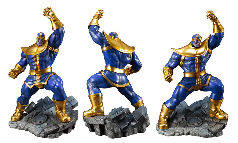 Marvel Comics Avengers Series 10 Inch Statue Figure ArtFX+ - Thanos - Image 2