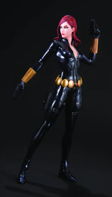 Marvel Comics Bishoujo 7 Inch PVC Statue ArtFX Series - Black Widow Avengers Now