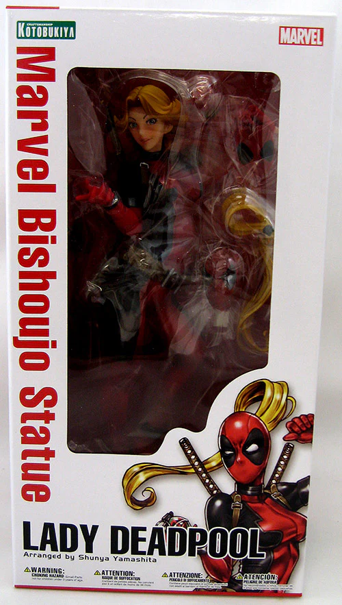 Marvel Comics Presents 9 Inch Statue Figure Bishoujo Series - Lady Deadpool - Image 2