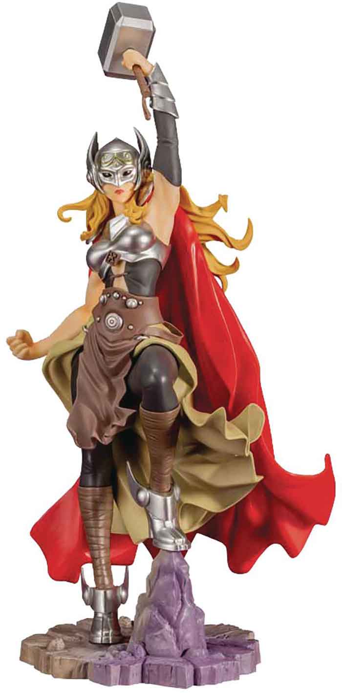 Marvel Comics Presents 10 Inch Statue Figure Bishoujo - Thor Jane Foster - Image 2