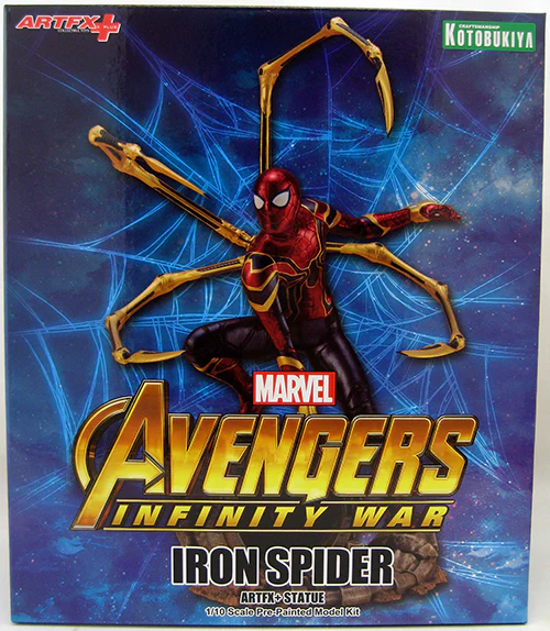 Marvel Comics Presents 7 Inch PVC Statue Infinity War ArtFX+ - Iron Spider - Image 3