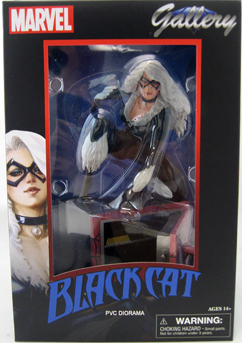 Marvel Gallery 9 Inch PVC Statue Comic Series - Black Cat - Image 2