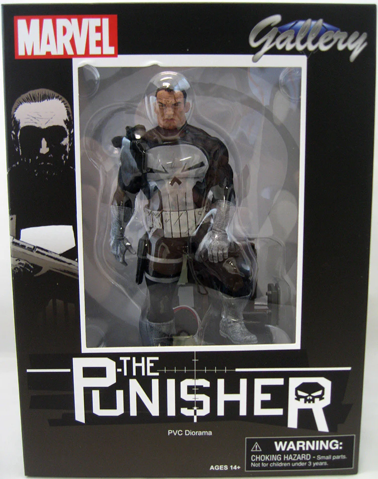 Marvel Gallery 9 Inch Statue Figure Comic Series - Punisher - Image 2