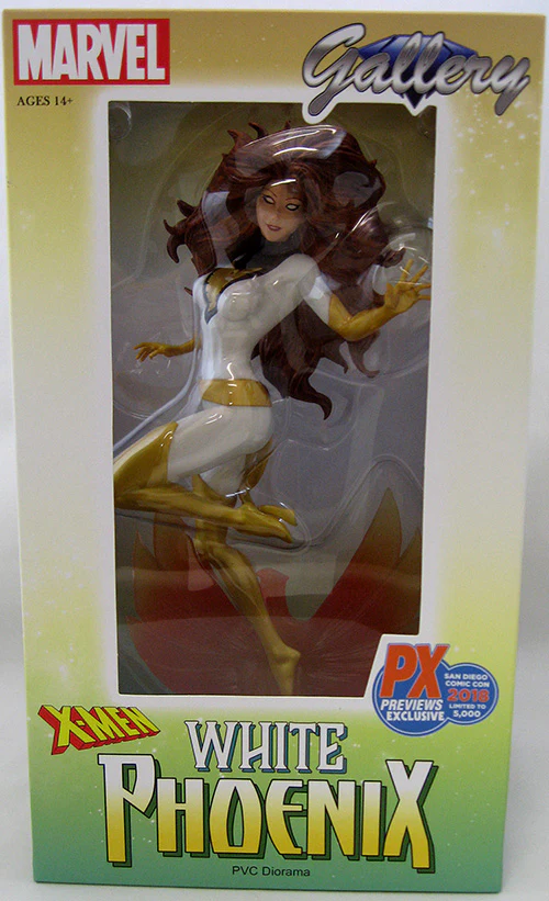 Marvel Gallery 10 Inch Statue Figure X-Men - White Phoenix SDCC 2018 (Shelf Wear Packaging) - Image 2