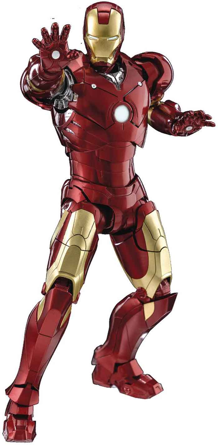 Marvel Infinity Saga 6 Inch Action Figure Deluxe 1/12 Scale - Iron Man Mark 3 - Image 3