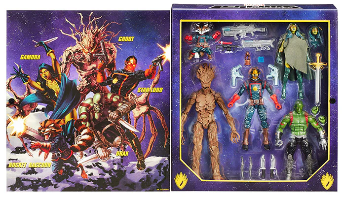 Marvel Legends 6 Inch Action Figure 5-Pack Series Exclusive - Guardians Of The Galaxy Comic 5-Pack