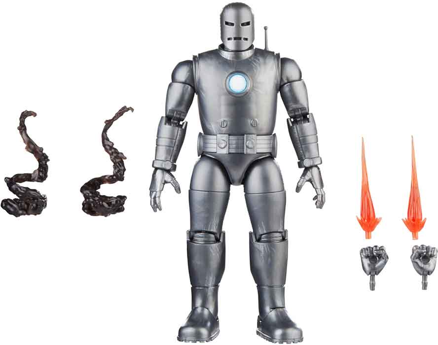 Marvel Legends 60th Anniversary 6 Inch Action Figure Avengers - Iron Man (Model 01) - Image 2