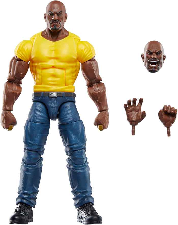 Marvel Legends 85th Anniversary 6 Inch Action Figure 2-Pack - Iron Fist and Luke Cage - Image 3