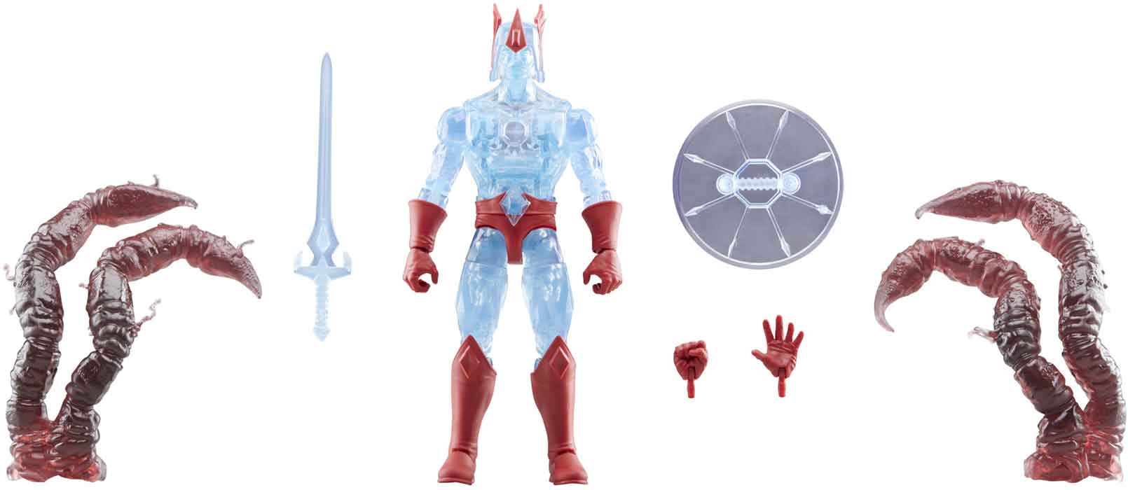 Marvel Legends Avengers 6 Inch Action Figure BAF The Void - Crystar - Image 2