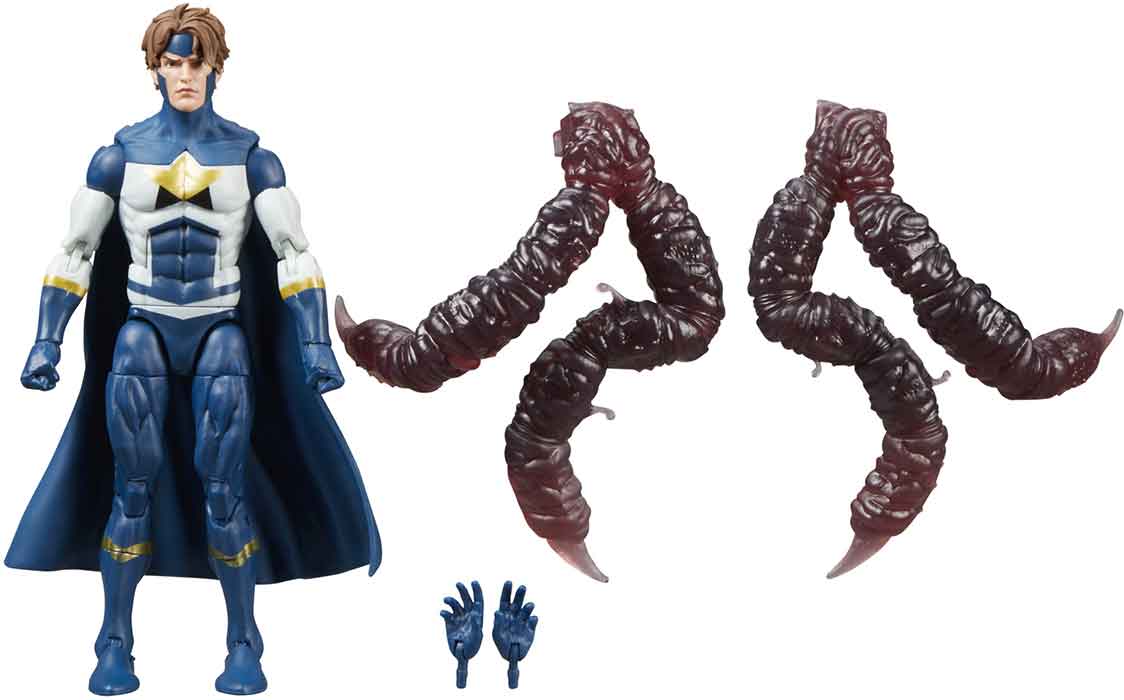 Marvel Legends Avengers 6 Inch Action Figure BAF The Void - Justice - Image 2