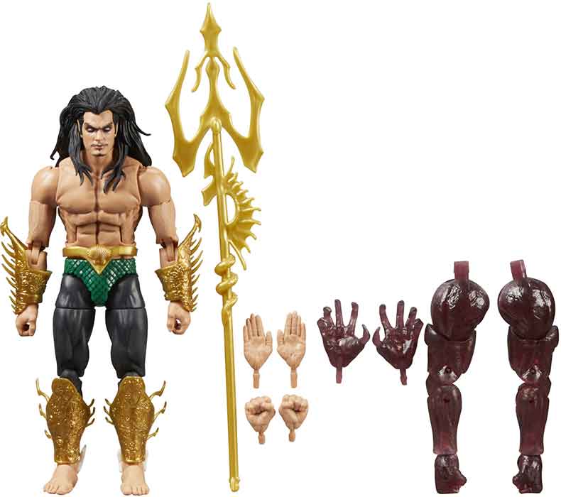 Marvel Legends Avengers 6 Inch Action Figure BAF The Void - Namor - Image 2