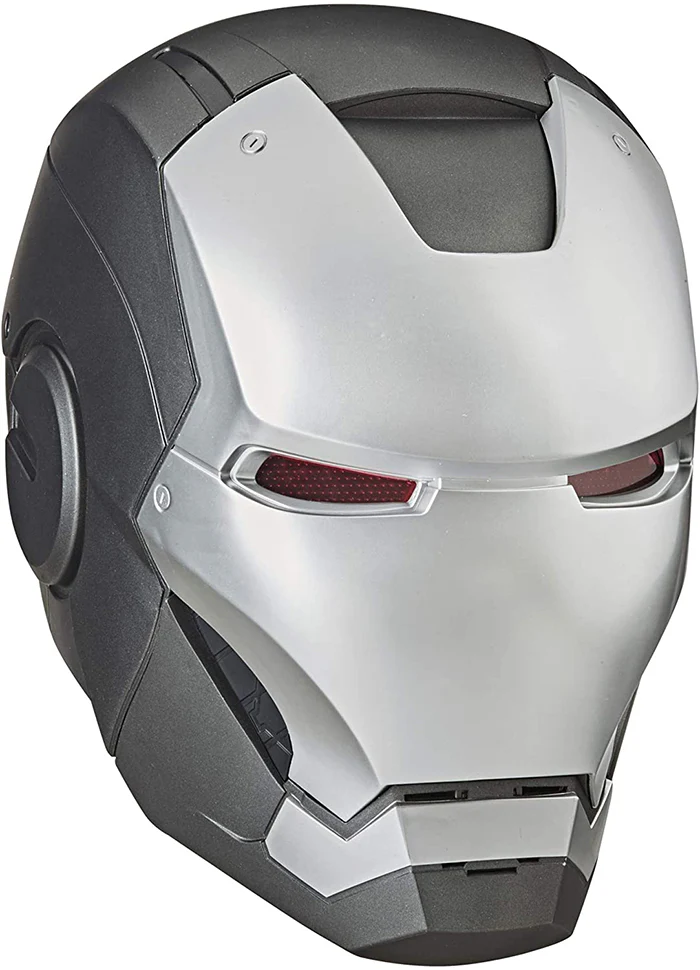 Marvel Legends Avengers Life Size Prop Replica Helmet - War Machine Premium Electronic Helmet - Image 2