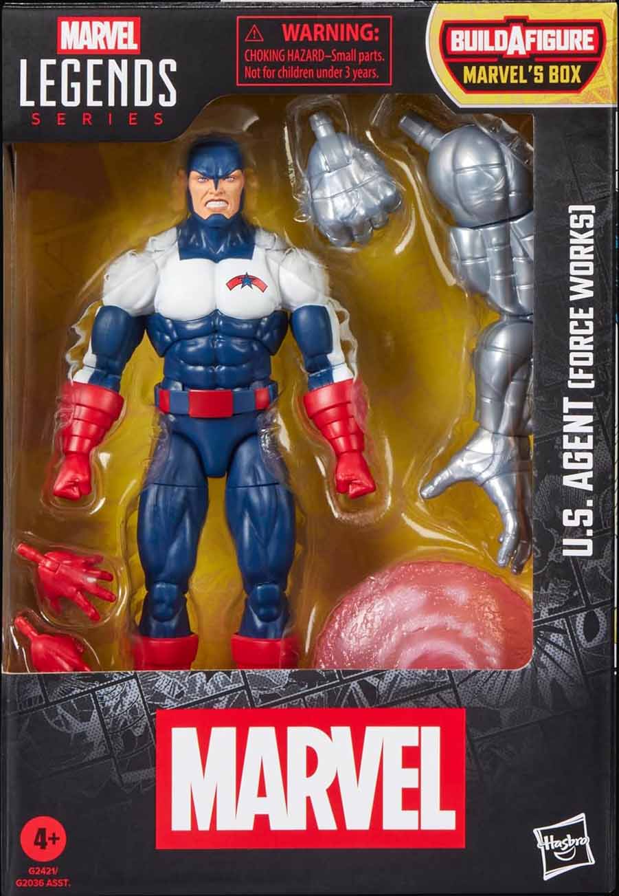 Marvel Legends 6 Inch Action Figure BAF Box - U.S. AGENT Force Works (Pre-Order Ships August 2026)