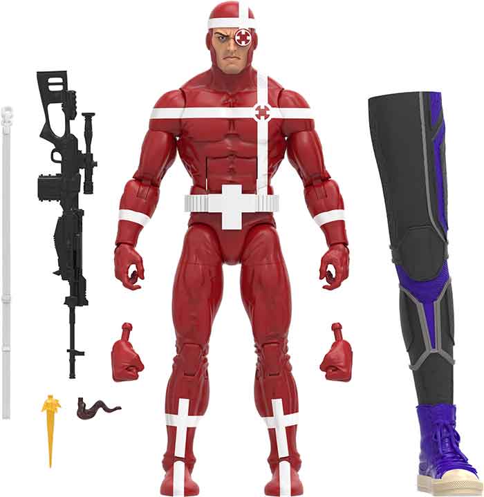 Marvel Legends 6 Inch Action Figure BAF Cassie Lang - Crossfire - Image 2