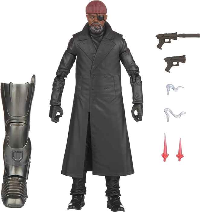 Marvel Legends Disney+ 6 Inch Action Figure BAF Hydra Stomper - Nick Fury - Image 2