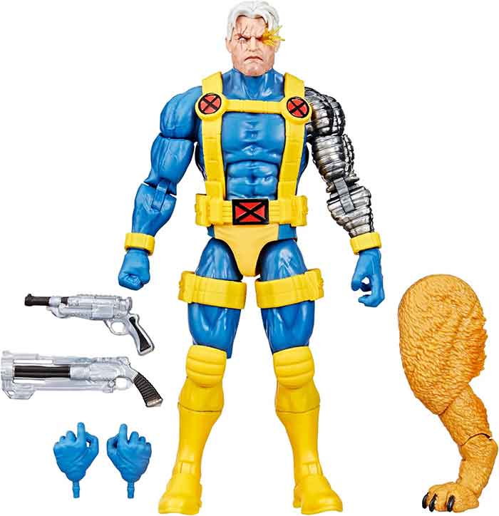 Marvel Legends 6 Inch Action Figure BAF Zabu - Cable - Image 2