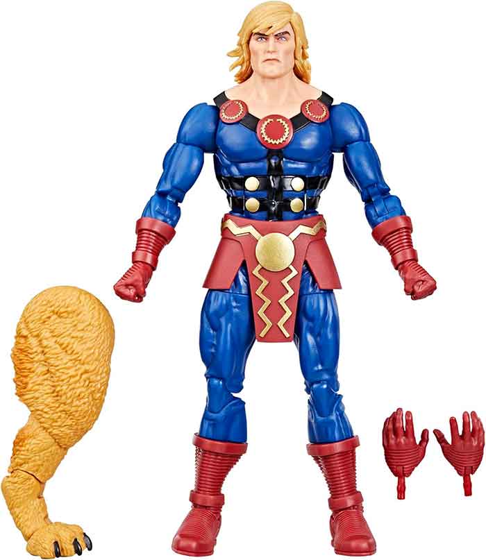 Marvel Legends 6 Inch Action Figure BAF Zabu - Ikaris - Image 2