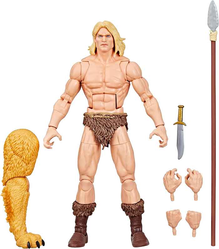 Marvel Legends 6 Inch Action Figure BAF Zabu - Ka-Zar (Sub-Standard Packaging) - Image 2