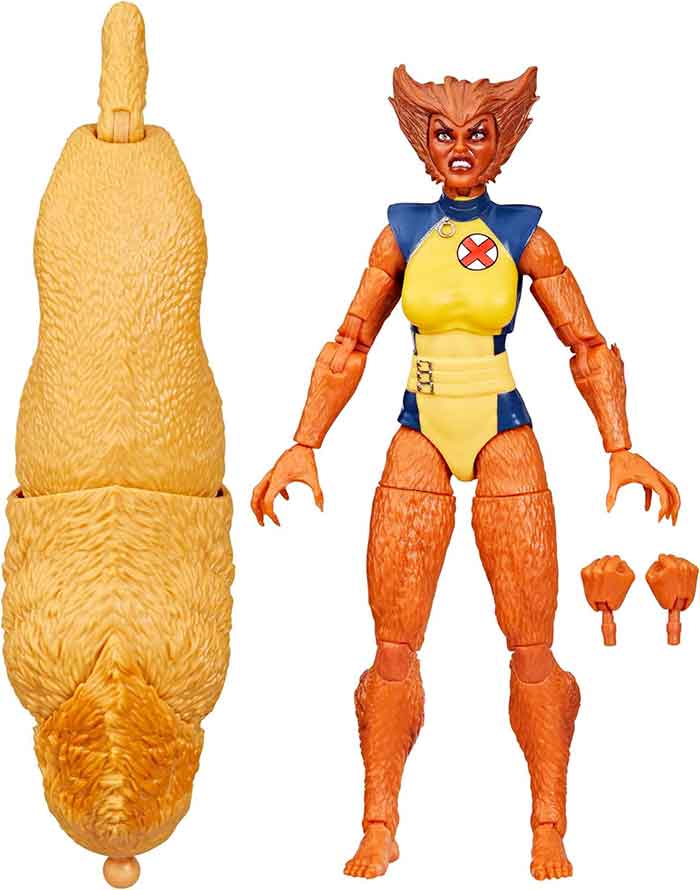 Marvel Legends 6 Inch Action Figure BAF Zabu - Wolfsbane - Image 2