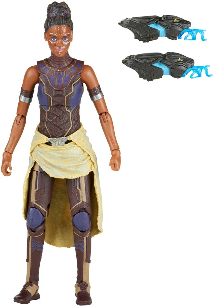 Marvel Legends Black Panther 6 Inch Action Figure Legacy - Shuri (Shelf Wear Packaging) (Non Mint Packaging) - Image 2