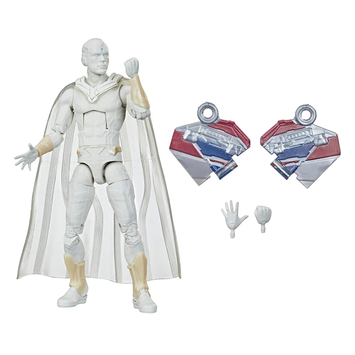 Marvel Legends Disney+ TV Wave 6 Inch Action Figure BAF Flight Gear - White Vision - Image 2