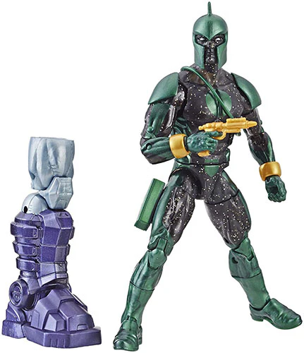 Marvel Legends Captain Marvel 6 Inch Action Figure BAF Kree Sentry - Genis-Vell - Image 2