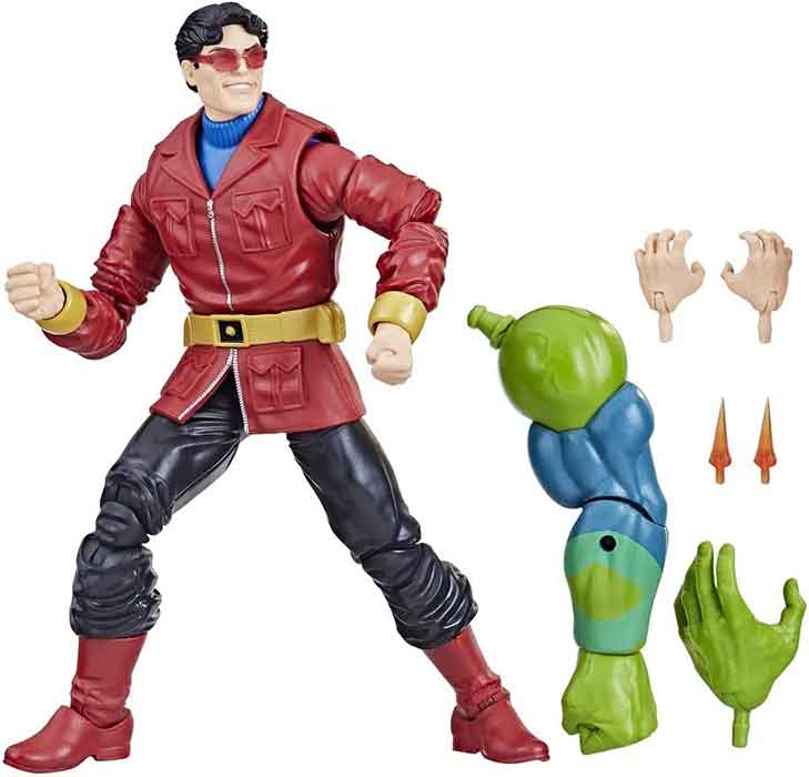 Marvel Legends Comics 6 Inch Action Figure BAF Puff Adder - Wonder Man - Image 2