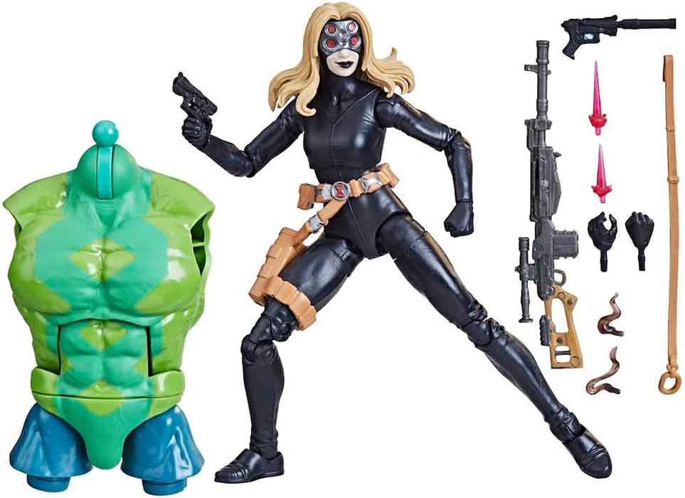Marvel Legends Comics 6 Inch Action Figure BAF Puff Adder - Yelena Belova - Image 2